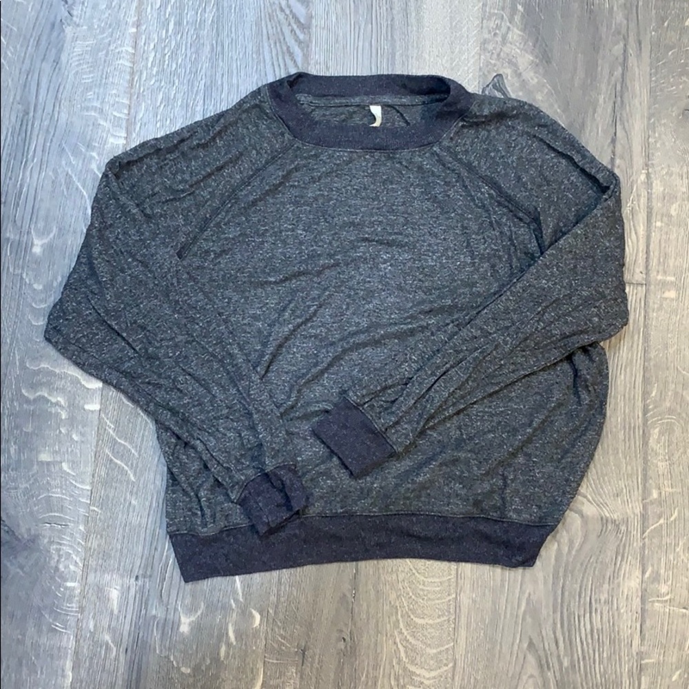 super soft gray/pink long sleeve
